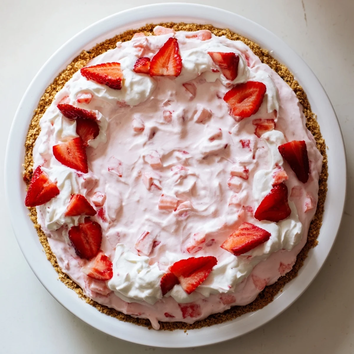 Easter No Bake Strawberry Delight