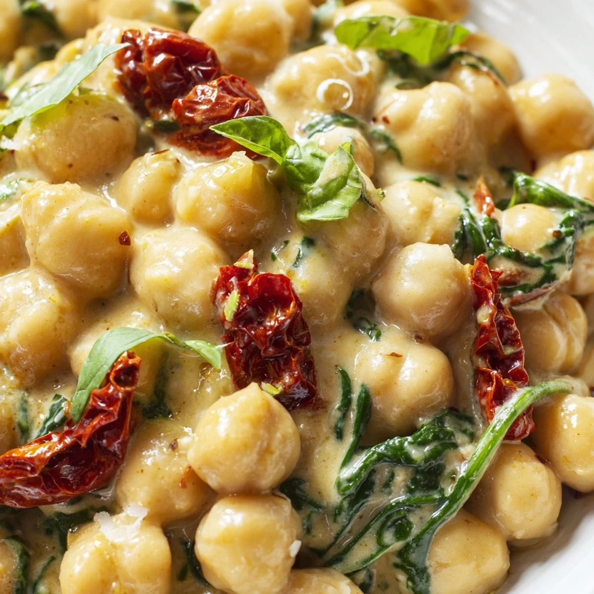 Marry Me Creamy Chickpeas