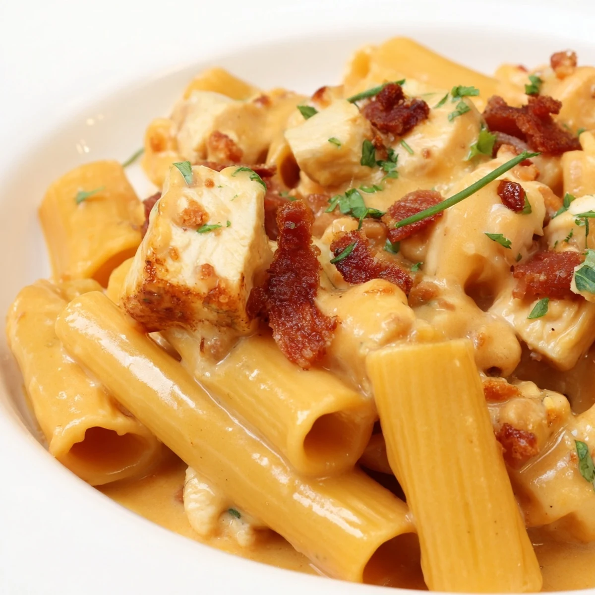 Creamy Crack Chicken Pasta