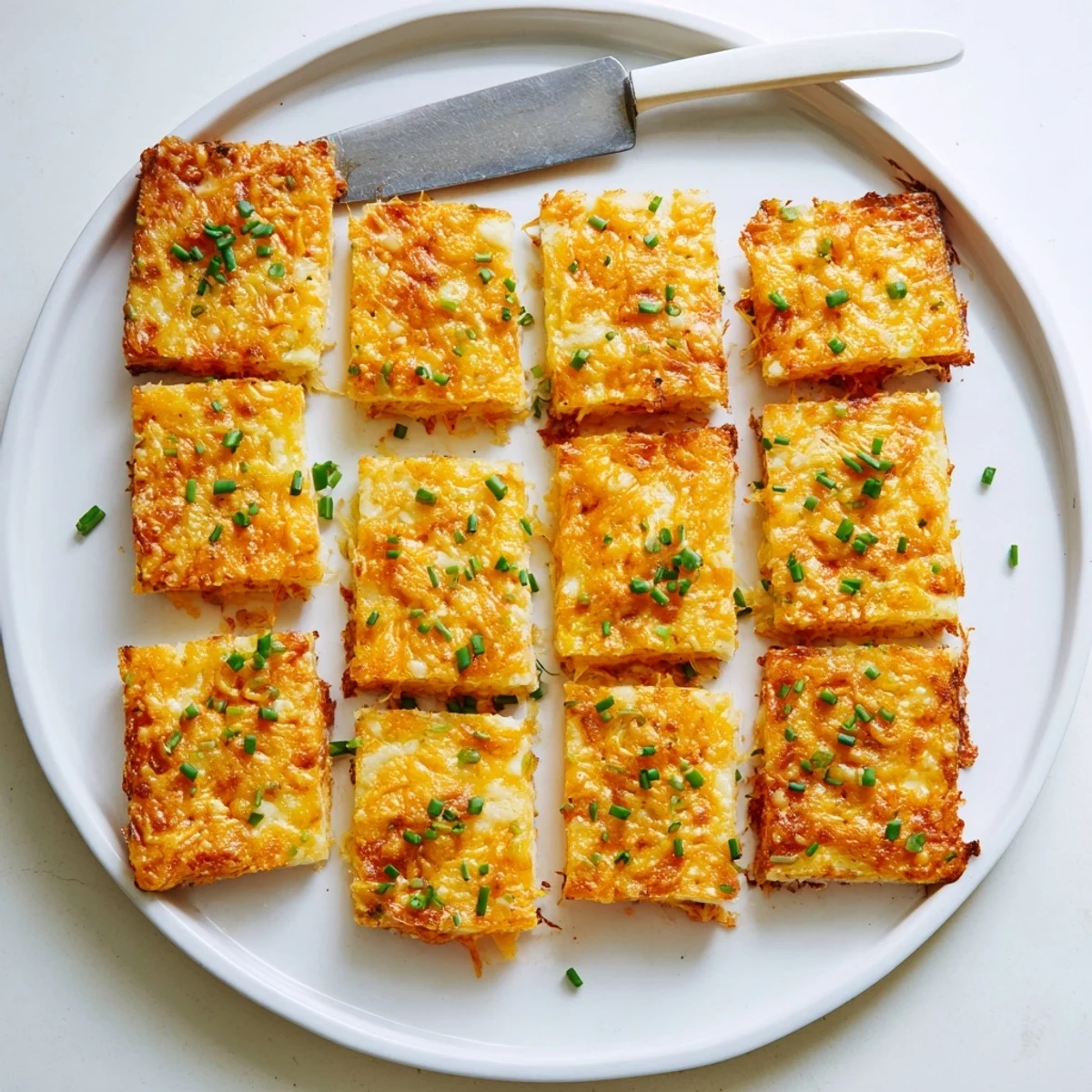 Ultra-crispy baked cheddar herb snacks cooling on a wire rack